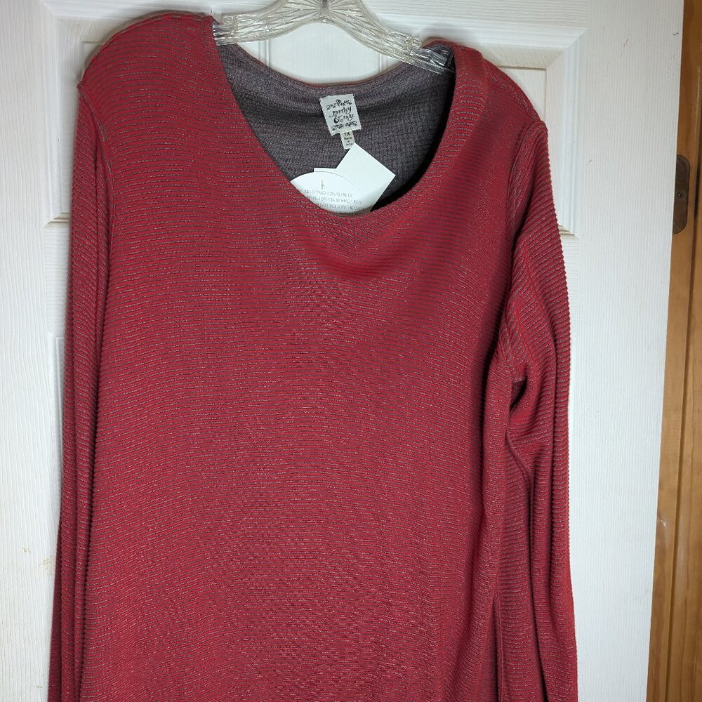 Parsley and Sage long sleeve reversible tunic